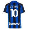 Inter Milan Lautaro 10 Hjemme 2022-23 - Fodboldtrøjer (S/S)